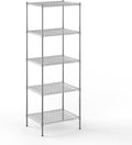 Regal Altair 24" Deep x 30" Wide x 86" Height Wire Shelving Kit | 5-Tier | NSF Commercial Storage Rack Unit