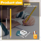 sqzrmdcg 36 PCS Yellow Colored Pencils, Pre-sharpened Professional Wooden Art Pencils Set for Artists Painting | Premium Drawing Sketching Supplies(Yellow)