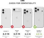 URBAN ARMOR GEAR UAG Designed for iPhone 17 Pro Max Screen Protector 6.9" Glass Shield Ultra - Anti-fingerprint HD Clarity Shatter Proof Tempered Glass,Clear