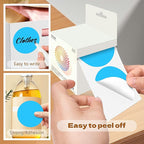 3 Inch Round Color Coding Labels (500 per Roll) - Colored Dot Stickers Round Labels for Inventory, Warehouse, Office Organizing - Sky Blue Circle Stickers