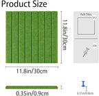 Cork Boards for Walls 48" x 36" Felt Board Alternative, 12 Pack Felt Wall Tiles Bulletin Board, Large Cork Board for Office Pin Board Tack Board Cork Boards