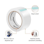 Amazon Basics Packaging Tape for Shipping, Moving and Storing, 36 count (Pack of 1), 1.88 in x 54.6 yds, Clear