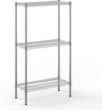 Regal Altair 14" Deep x 30" Wide x 54" Height Wire Shelving Kit | 3-Tier | NSF Commercial Storage Rack Unit