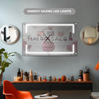 Personalized Floating Custom Acrylic Business Logo Sign | Free Company Vector Logo | Address Signage | Sign for Office Storefont | Multiple Size Options | Neon Led Lights Optional