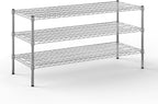 Regal Altair 21" Deep x 54" Wide x 27" Height Wire Shelving Kit | 3-Tier | NSF Commercial Storage Rack Unit