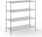 Regal Altair 24" Deep x 60" Wide x 64" Height Wire Shelving Kit | 4-Tier | NSF Commercial Storage Rack Unit