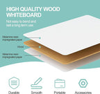 30 Pack Small White Boards, 9"x12" Double Sided Personal Dry Erase Boards Portable Handheld Whiteboards for Kids, Students, Teacher School, Include 30 Markers, 30 Erasers, 30 Pen Clips