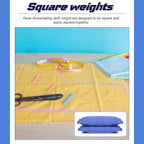 8 Pieces Pattern Weights Fabric Sewing Weight Dressmaking Cloth Cutting Weight for Sewing Accessories Canvas Filled Steel Ball Samples Paperweight for Writing Drawing