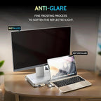 [2 Pack] 34 Inch Privacy Screen for Computer Curved Monitor 21:9 Aspect Ratio, Eye Protection Anti Blue Light Glare Shield, 34inch Removable Black Blackout Anti Spy Desktop Security Private Filter