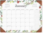 Jotsome Desk Calendar 2026-2027 with Protective Pad, Desktop Calendar Pad from January 2026 to June 2027 14x10.5 inch, for Home Office and School, Easy Planning