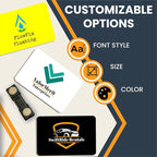 Magnet Me Up Custom Printed Magnetic Name Tag Badge - Image Only, 2x3 inch, Full-Color Customizable Identification Label, for Schools, Offices, Businesses, Made in USA