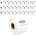 HOUSELABELS 2.25" x 1.25" Address Labels on 1" Core in Polypropylene Compatible with Zebra and Rollo Printers, 28 Rolls / 1,000 Labels per Roll