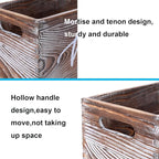 CFYACFY Mail Organizer Magazine Countertop Mail Storage Organizer for Home Mail and Key Holder for Desk Letter Basket Farmhouse Home Decor Mailbox Mail Basket 5.5*5.5*11.4 Inch