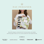 Day Designer 2026 Weekly Planner – Premium Planner for Stylish Organization. Combines Weekly & Monthly Calendars, Daily Schedule, Notes Pages, Goal Setting, Stickers, Pocket & More. Elegant Laminated Cover with Gold Accents (Lorelei Design - 2026)