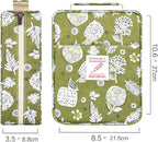 qianshan 202 Colored Pencils Pencil Case - 136 Color Gel pens Pen Bag or Marker Organizer - Universal Artist Use Supply Zippered Large Capacity Slot Super Big Professional Storage Dandelion