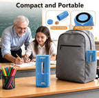 AFMAT Electric Pencil Sharpener, Fully Automatic Pencil Sharpener, Auto in & Out, Rechargeable Hands-Free Sharpeners for Jumbo & Colored Pencils (6.5-12mm), Portable for Home/Classroom/Office PSC2