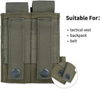 EXCELLENT ELITE SPANKER Molle Single/Double Pistol Mag Pouch Tactical Magazine Pouch Tool Organizer Holder