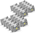 20pack TZE-231 Label Tape Compatible with Brother PT-D210 D220 H110 D400 D410 D600 D610BT Replacement for Brother P Touch Label Maker, 0.47" x 26.2' Black on White