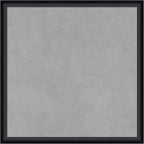 Amanti Art Black Framed Magnetic Board 17x17 Small Vision Board for use with Magnets, 100% Metal Sheet to Display Items as Office Decor or for Home Organization in mudroom, Kitchen or Kids Room