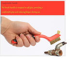 3Pcs Small Brass Wire Cleaning Brushes Set for Rust Removal in Holes