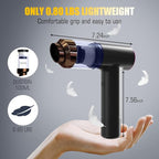 Get Comfy 12000 Pa 4-in-1 Cordless Car Vacuum Cleaner Handheld Air Duster Pump & Blower with Brushless Motor | Portable Mini Vacuum for Car, Home & Office with Type-C Fast Charging