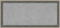 Amanti Art Grey Framed Magnetic Board 25x53 Oversize Vision Board for use with Magnets, 100% Metal Sheet to Display Items as Office Decor or for Home Organization in mudroom, Kitchen or Kids Room