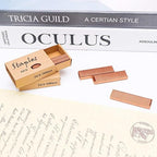 NatSumeBasics Rose Gold Staple 6000 Colored Staples Copper Color Staples Standard 26/6 Manual Desk Stapler Refill for Office Supplies Accessories (Rose Gold)