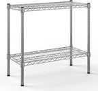 Regal Altair 14" Deep x 30" Wide x 27" Height Wire Shelving Kit | 2-Tier | NSF Commercial Storage Rack Unit
