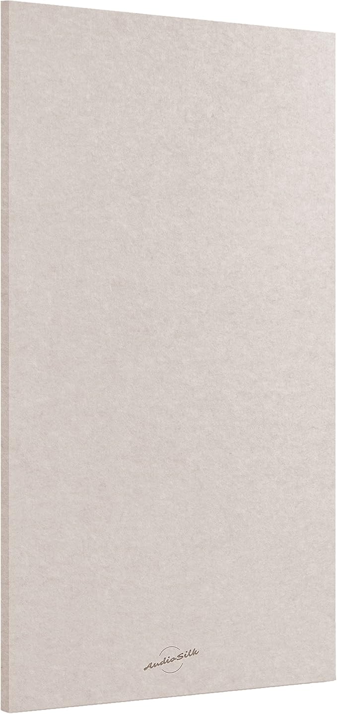 AudioSilk Acoustic Panel, Large, 46" x 23", Natural