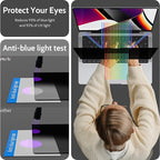 Peslv Magnetic Privacy Screen for MacBook Pro 14 Inch (2021-2025, M1, M2, M3, M4, M5), Removable Matte Blue Light Glare Filter for Mac Pro 14.2" Laptop Computer