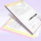 NextDayLabels - Carbonless NCR Order Forms, Bound Wraparound Cover, White/Canary & Pink, 50 Sets per Book. (8-1/2 x 11" - 3 Part)