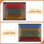Tiaoheka Rolling File Cart, Mobile File Cabinet with Wheels Hanging Files, Hanging File Organizer Fit Letter/Legal Size Beside Under Desk for Office, Home（Patent Pending）