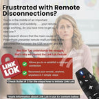 PR-820 Wireless Presentation Clicker with Laser Pointer, PowerPoint Clicker with Air Mouse, Remote for Slideshows, Google Slides, Keynote & Smartboards, Mac/PC Compatible