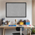 Amanti Art Black Framed Magnetic Board 21x29 Medium Vision Board for use with Magnets, 100% Metal Sheet to Display Items as Office Decor or for Home Organization in mudroom, Kitchen or Kids Room