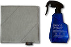 Austere V Series Clean & Protect Screen Cleaner Spray & Wipe Kit, 230mL + Dual-Sided Polish Cloth, Compatible with LED, LCD, OLED, Monitors, Laptop, TV Cleaner- Eliminates Static