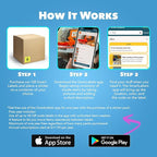 Smart Labels QR Code Stickers Pack of 48 (Modern) Made in USA - QR Code Labels for Storage & Inventory Tracking, Storage Unit Organization, App Stickers for Inventory Organization & Moving Supplies
