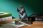 HDMbigmi Roman Legion Soldier Knight Pen Holder Pen Stand Desk Organizers and Accessories for Office and Home(Blue)