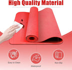 Leather Desk Pad Protector, Desk Mat, Large Mouse Pad, Non-Slip Desk Blotter, Office Laptop Desk Pad, PU Leather Desk Writing Pad for Office and Home (Candy Red, 31.5" x 15.7")