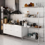 Regal Altair 24" Deep x 42" Wide x 74" Height Wire Shelving Kit | 4-Tier | NSF Commercial Storage Rack Unit