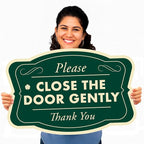 Custom Decorative Outdoor Signs, Personalized Aluminum Signs, Heavyweight, Driveway Sized, Waterproof, Made In USA, Forest Green, 18x12 In