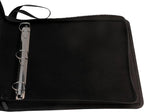 Ursae Minoris 3 D-Ring Large Format Zipper Binder for Up to 600 Sports/Trading Cards - Dark Blue