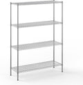 Regal Altair Wire Shelving Kit | NSF Commercial Storage Rack Unit (4-Tier | 74" Height, 18" Deep x 54" Wide)