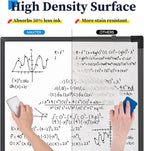 Mobile Whiteboard – 36 x 24 inches Portable Magnetic Dry Erase Board, 3' x 2' Stand Easel White Board Dry Erase Easel Standing Board w/Flipchart Hooks (Black)