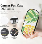 WLRUEZN Custom Pencil case With Photo/Text/Name Personalized Pen Bag Design Your Own Pencil Box Customized Large Capacity Zipper Pencilcase For Office Travel Cosmetic Bags