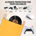 40 Pack Kraft Bubble Mailers 8.5x11 Inch - Self-Seal Padded Shipping Envelopes, Lightweight, Shockproof, Crushproof, Ideal for Mailing Small Items, Fragile Items, Documents, and Samples