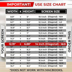 SightPro 14 Inch 16:9 Laptop Privacy Screen Filter - Privacy Shield and Anti-Glare Protector