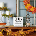 Funny Chaos Coordinator Gifts Office Decor, Leopard Chaos Coordinator Wooden Box Sign, Thank You Gifts, Home Farmhouse Table Shelf Desk Decor Accessories, Appreciation Gifts for Coworkers Colleague