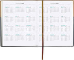 2026 Planner Calendar, 8"x10" : Includes 14 Months (November 2025 - December 2026) / 2026 Weekly Planner/Weekly Agenda/Monthly Calendar Organizer (Brown/Black)