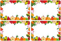 Wonmon 200 PCS Fruit Name Tags Stickers, Self Adhesive Cute Fruits Style Name Tag Labels Stickers for Back to School Classroom Student Office Desk Cubby Locker Themed Party, 2x3 inch