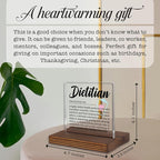 Dietitian Desk Sign Gift for Nutritionists, Thank You Appreciation Plaque for Registered Dietitian Office Decor, Nutritional Counseling Desk Display PA068